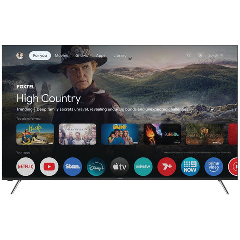 Blaupunkt 65 Inch 4K Mini LED Google TV - Dolby Vision, Dolby Atmos, Local Dimming - BP650USG60100