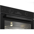 Beko 60cm Built-In Oven - Airfry, SteamAssist, Pyrolytic Cleaning, Meat Probe - BBO6851PSDX
