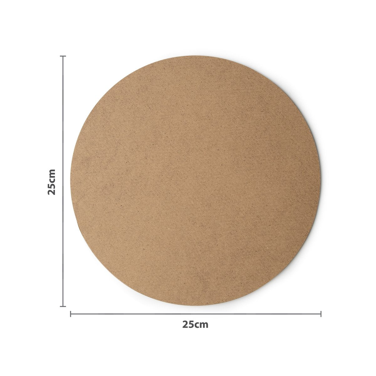 Boyle 25cm Wooden Round Placemat - MDF Craft Item - Customisable - Durable - SuperSaverAU - view 3
