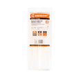 Crescent Cable Ties - 300mm x 4.8mm - White - 100 Pack - Nylon - Self-Locking - SuperSaverAU - view 1