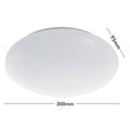 Verve 12W Dion Oyster Ceiling Light Twin Pack - 30cm - Energy Efficient - SuperSaverAU - view 4
