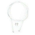 Windoware 5m White PVC Coated Expanding Curtain Wire Kit