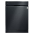 LG 60cm 15 Place QuadWash Freestanding Dishwasher - Matte Black - TrueSteam - Auto Door Opening - XD3A25MB