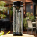 Nylex 250mm Rain Gauge, Clear Plastic, Wall or Fence Mount, Easy-Read Markings