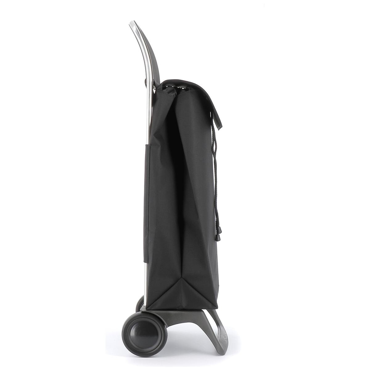 Rolser Jet LN Joy 2 wheel folding trolley - Black - Lightweight aluminium chassis - R-JET001-1023