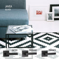 Lemaar Black Javea Entrance Set - 65mm Zinc - Durable - Secure - SuperSaverAU - view 2