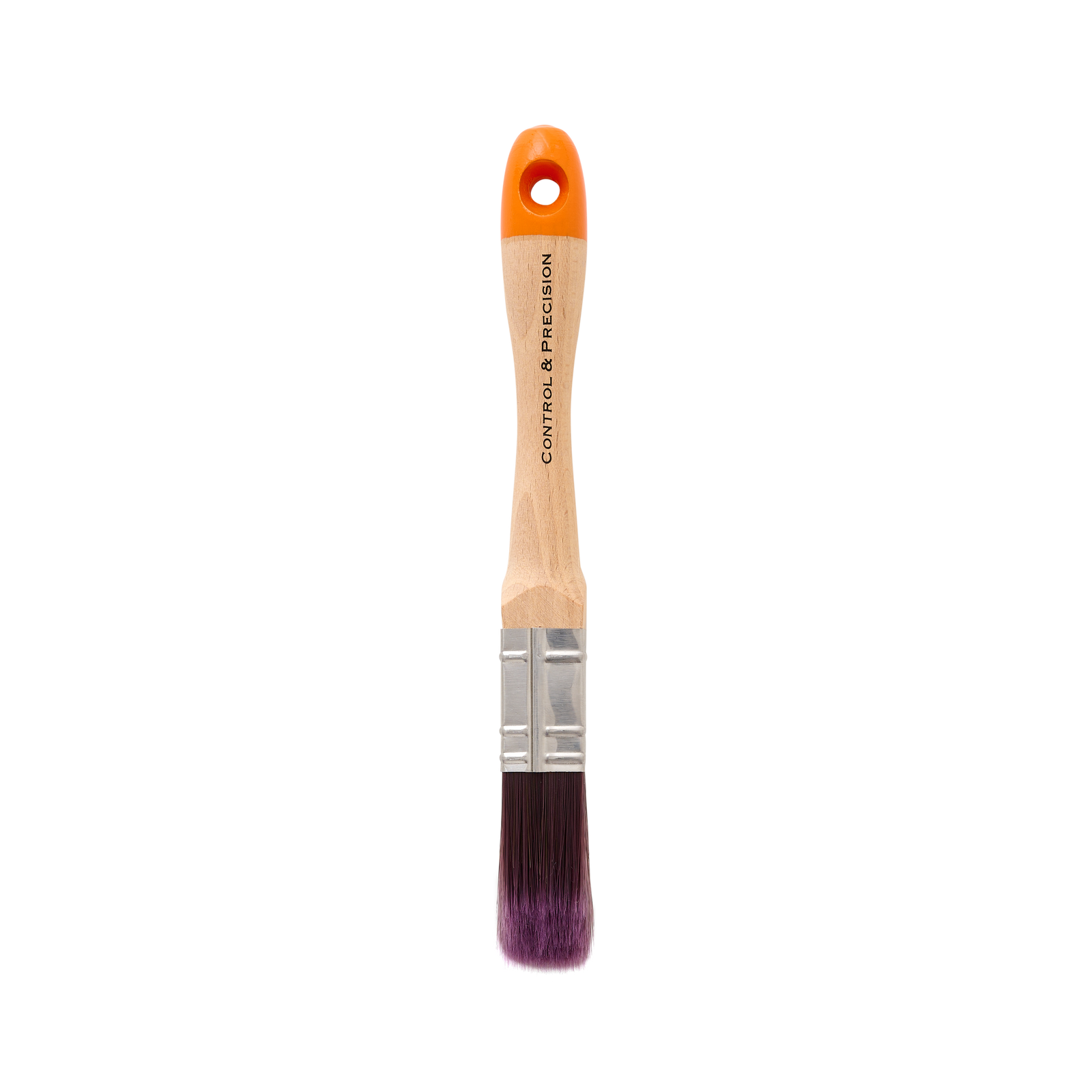 Monarch 25mm Synthetic Skirting Brush Stainless Steel Ferrule Timber Handle