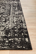 Rug Culture Evoke Large Power Loomed Rug 290x200cm - Charcoal Polypropylene - Jute Weft - EVO253CHAR290X200
