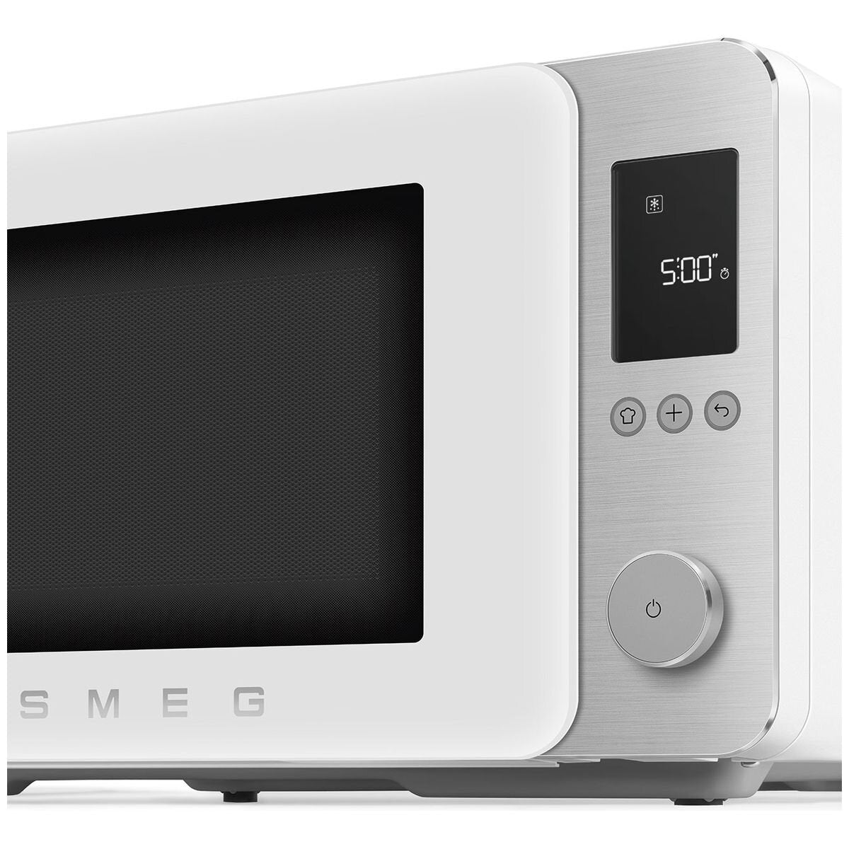 Smeg 27L Combi Microwave Oven 900W - Matte White - Air Fry - Soft Close Door - MOC02WHMAU