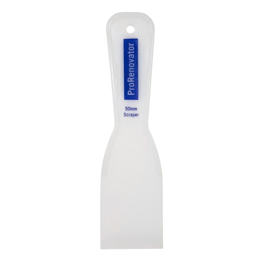 Pro Renovator 50mm Plastic Scraper - Smooth Finish - Easy Use - SuperSaverAU - view 1