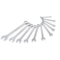 Trojan 11 Piece Metric Combination Spanner Set 6mm-22mm, Chrome Vanadium