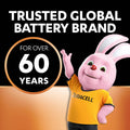 Duracell Coppertop D Alkaline Batteries 1.5V - 4 Pack