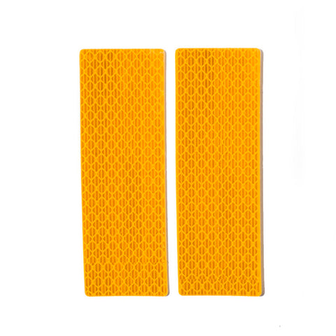 Sandleford 38 x 110mm Amber High Intensity Reflective Tape - 2 Pack