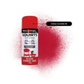 White Knight Squirts Cherry Red Gloss Spray Paint 310g - Solvent-Based, UV Resistant