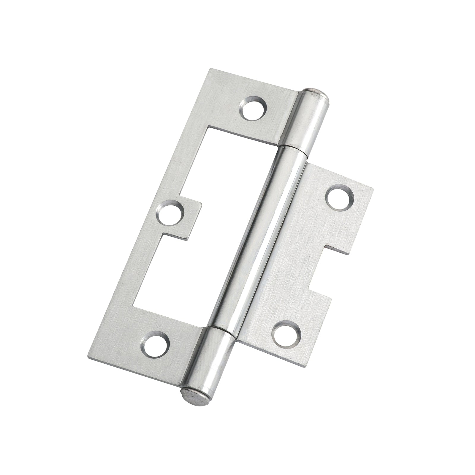 Lane 90 x 54 x 1.6mm Satin Chrome Fixed Pin Easy Fit Hinge