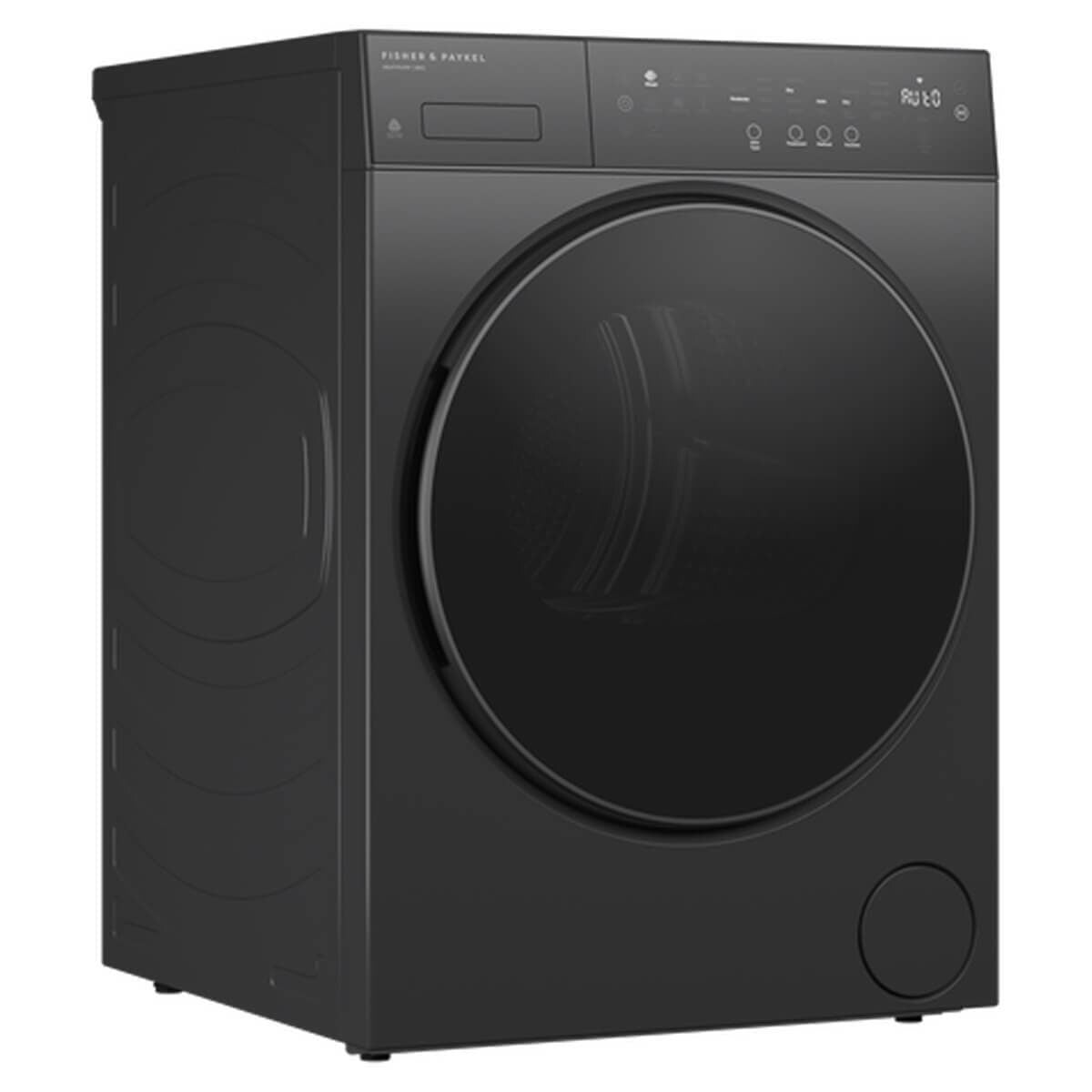 Fisher & Paykel Series 5 10kg Front Load Washer & 8kg Heat Pump Dryer - Graphite - WH1060PG5DH8060PG5