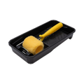 UNi-PRO 75mm Baby Paint Roller Kit 10mm Nap Polyester 3 Piece