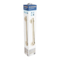 Evekare 450mm Brushed Brass Linear Grab Rail - 250kg Weight Rating - Concealed Flange - SuperSaverAU - view 2