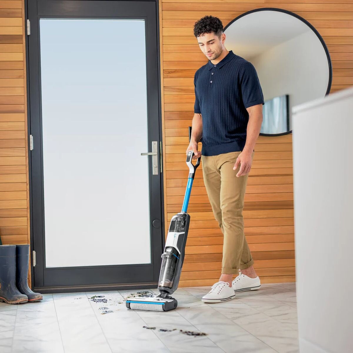 Bissell CrossWave HF3 cordless wet and dry vacuum - 25 minute battery - self-cleaning cycle - 3598F