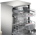 Bosch Series 6 60cm Freestanding Dishwasher - 14 Place Settings, Stainless Steel, Home Connect - SMS6HAI02A
