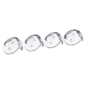 Dreambaby Deluxe Corner Cushions 4 Pack Clear PVC Furniture Protectors