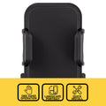 Antsig 2-in-1 Car Phone Mount - Vent & Suction, Quick-Release ABS AP091B