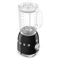 Smeg 50s Style Retro Bench Blender 1.5L - 800W Smooth Start Motor, 4 Preset Programs, Black - BLF03BLAU