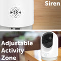 Orion Grid Connect Smart Wi Fi Indoor Pan and Tilt Security Camera - 2K-Pro - White - 24/7 Streaming - Two-Way Audio - SuperSaverAU - view 5