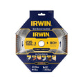 Irwin 235mm 80t Marathon Pro Multi Material Circular Saw Blade - Precision Cutting - Durable Steel Body - SuperSaverAU - view 2