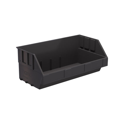 Handy Storage Plastic Storage Tote Size 50 Grey Durable Organizing Bin - SuperSaverAU - view 1