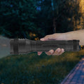 Ironhorse 1400lm Premium Torch Flashlight - Adjustable Focus - Black - 6 AA Batteries - SuperSaverAU - view 5