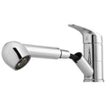 Oliveri Pull Out Spray Kitchen Mixer Tap - Chrome, Brass Body, 360 Degree Swivel, 5 Star WELS - LON580FCR-P