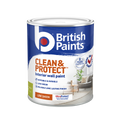 British Paints Mid Low Sheen Interior Paint 1L - Wipeable - Durable - Mid - SuperSaverAU - view 1