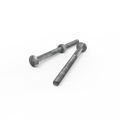 Zenith Hot Dip Galvanised Cup Head Bolts Nuts M8 x 120mm 25 Pack - SuperSaverAU - view 3
