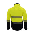Citeco Yellow Hi Vis Soft Shell Jacket - Men's Reflective Polyester/Elastane, X-Large