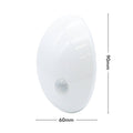 Arlec 240V Motion Sensor LED Plug-In Night Light Warm White NL0065