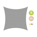 Coolaroo Shade Sail - 5.4x5.4m Square - HDPE - UV Protection - Durable - SuperSaverAU - view 4