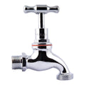 Kinetic 15mm Chrome Garden Tap - Lead Free Brass - Watertight Seal - SuperSaverAU - view 1
