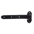 Zenith 300mm Lift Off Strap Hinge - Matte Black - Heavy-Duty Steel - SuperSaverAU - view 2
