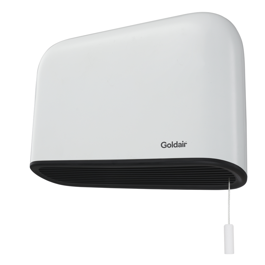 Goldair Ceramic Pull Cord Bathroom Heater - 2000W - Wall Mountable - 353mm x 248mm x 112mm - SuperSaverAU - view 1