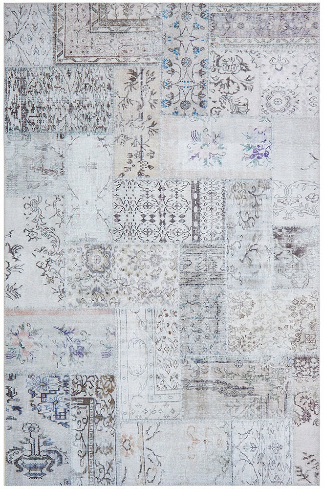Rug Culture Illusions Large Rug 280x190cm - Stone Polyester, Low 3mm Pile - ILU189STONE280X190