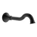 Mondella Black Matte Maestro Classic Bath Spout - 214mm - Lead-Free Brass - SuperSaverAU - view 1