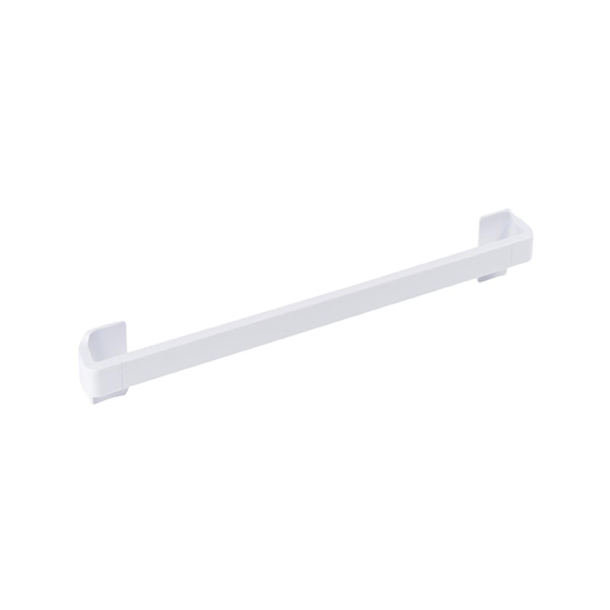 Naleon 60cm Self Adhesive Towel Rail - White - Durable ABS Plastic - Easy Install - SuperSaverAU - view 1