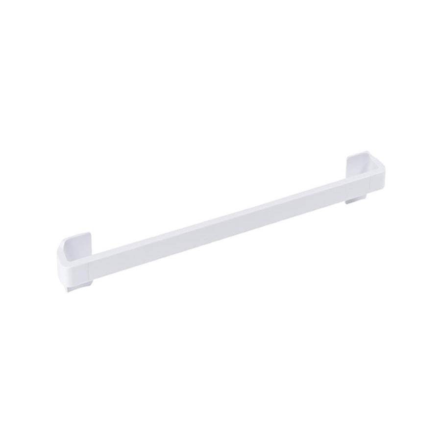 Naleon 60cm Self Adhesive Towel Rail - White - Durable ABS Plastic - Easy Install - SuperSaverAU - view 1