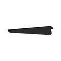 Flexi Storage 270mm Black Double Slot Bracket Steel 40kg Capacity - SuperSaverAU - view 1