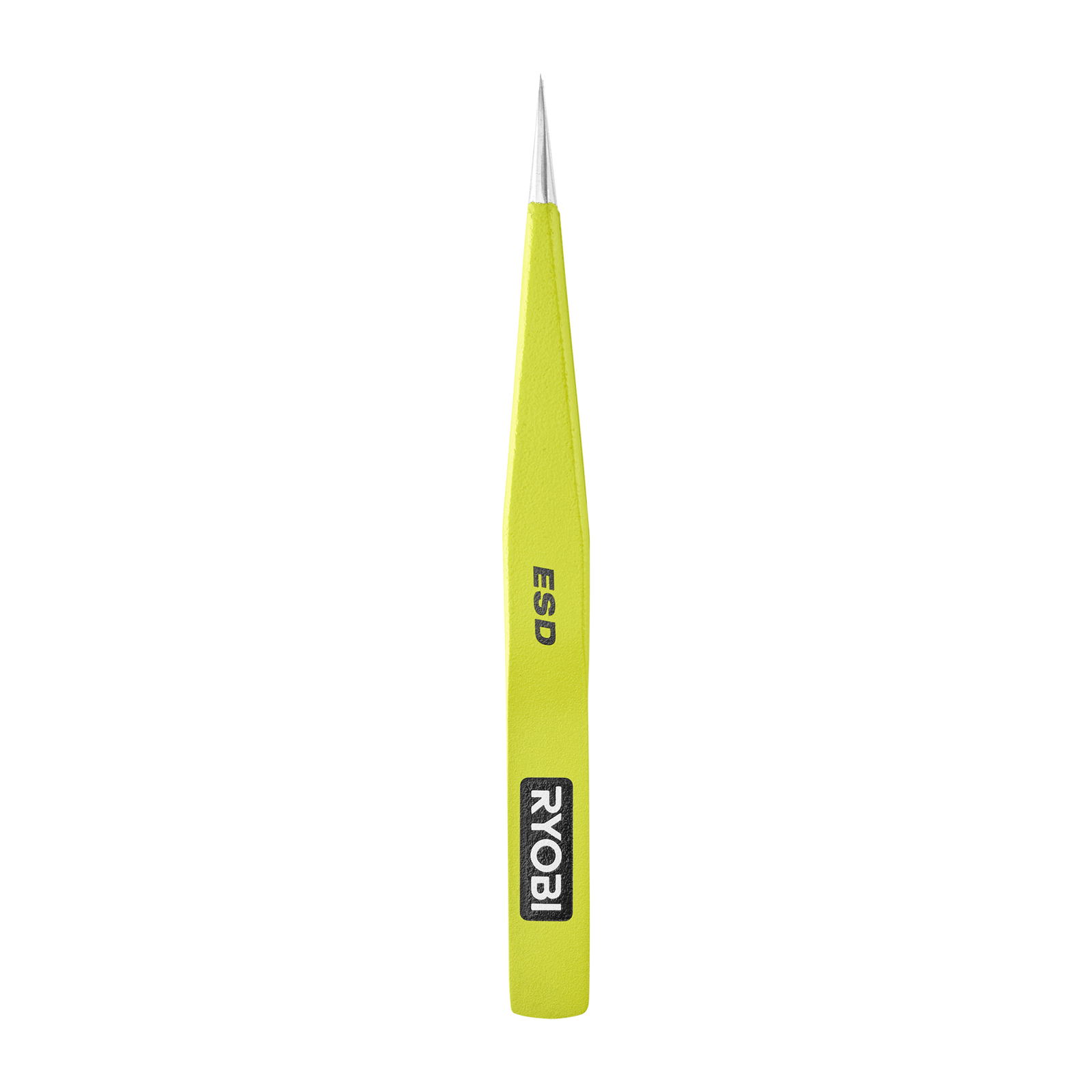 Ryobi Precision Anti-Static Tweezers 2 Pack, Straight & Curved, ESD Coated