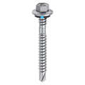 Bremick 12G x 51mm Hex Roofing Screw with Seal, Drill Point Fine Thread - 100 Box