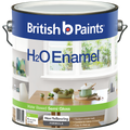 British Paints H2O Enamel - 4L - Water Based - Semi Gloss Finish - SuperSaverAU - view 1