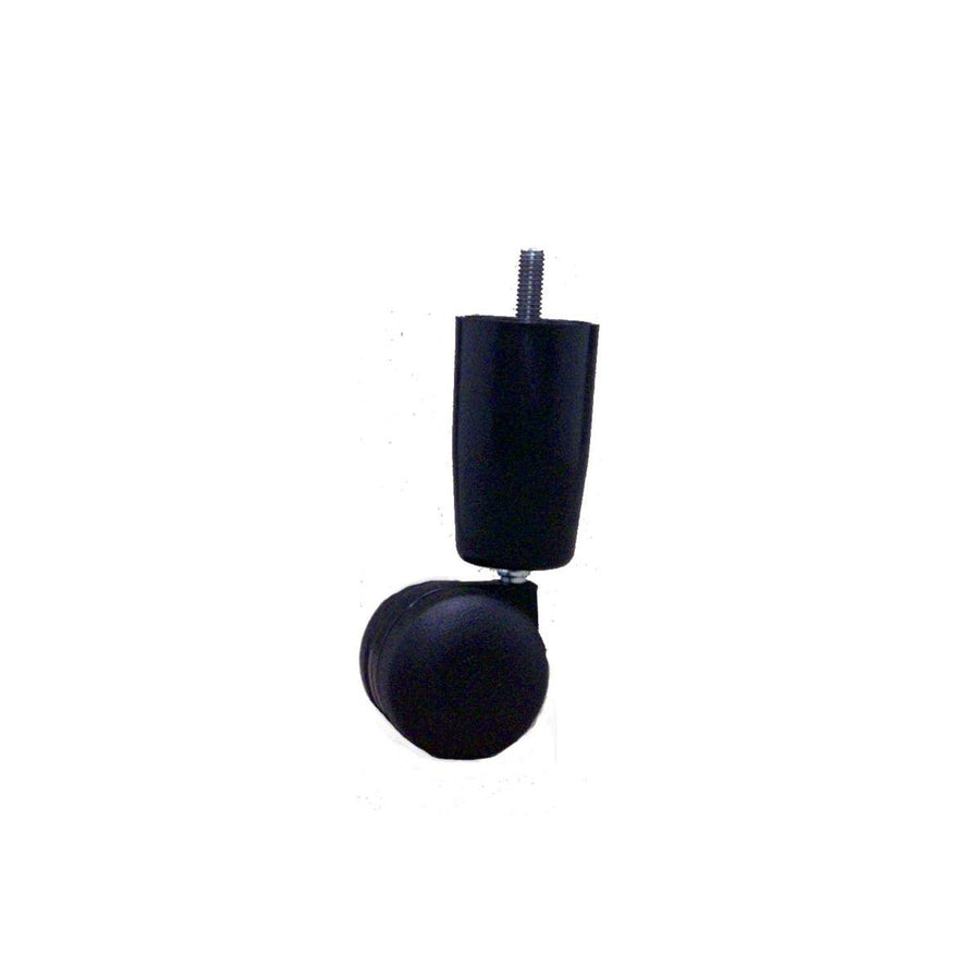 Move It Bed Leg - 3/8" - Steel/Plastic - Black - 50mm Wheel - SuperSaverAU - view 1
