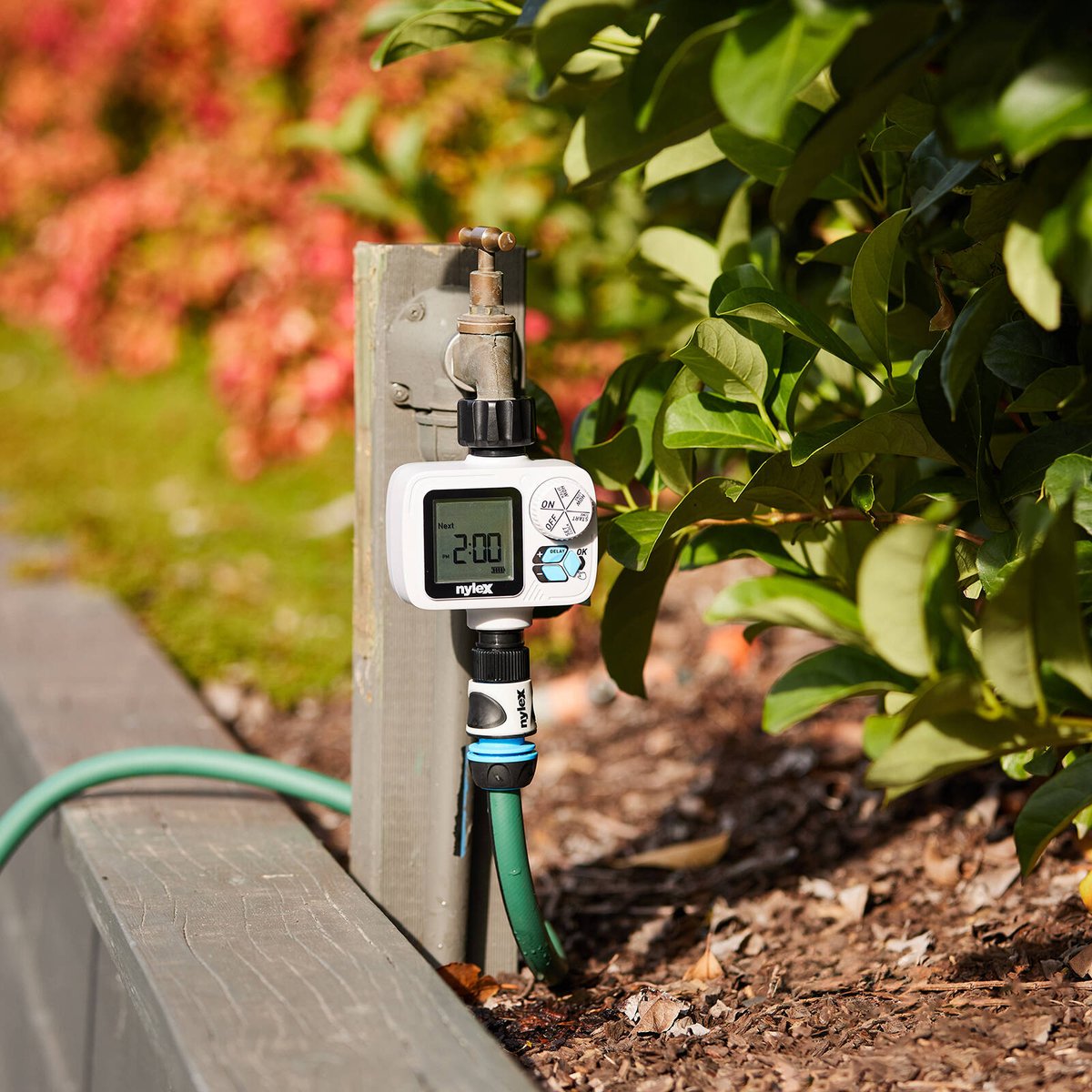 Nylex Digital Tap Timer - Programmable Watering Device - 80mm x 160mm x 115mm - Flexible Scheduling Options - SuperSaverAU - view 2